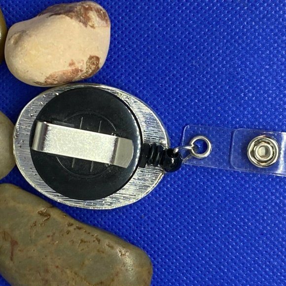 Mermaid Fancy Purple Badge Holder Nurse Teacher - Picture 9 of 9